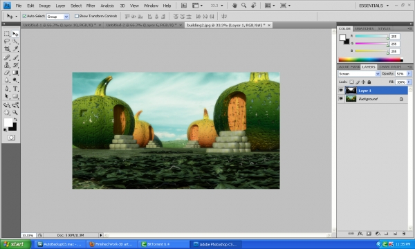 Creation of Sweet home: Step 7